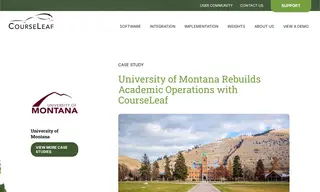 Preview of the University of Montana Case Study