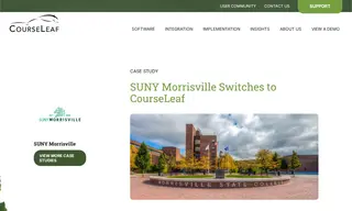 Preview of the SUNY Morrisville Case Study