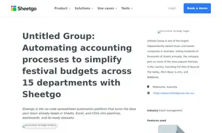Preview of the Untitled Group Case Study