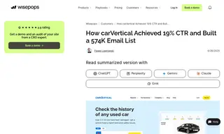 Preview of the carVertical Case Study