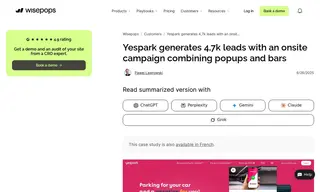 Preview of the Yespark Case Study