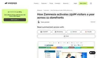 Preview of the Zamnesia Case Study