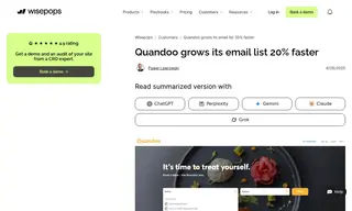 Preview of the Quandoo Case Study