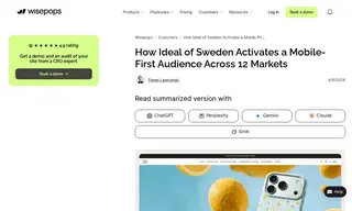 Preview of the iDeal of Sweden Case Study