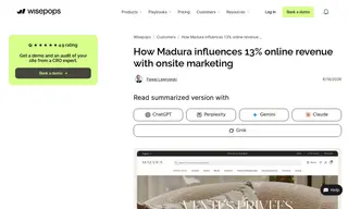 Preview of the Madura Case Study