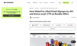Preview of the MakerFlo Case Study