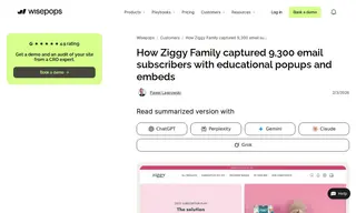 Preview of the Ziggy Family Case Study