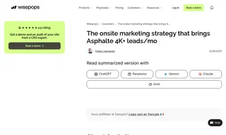 Preview of the Asphalte Case Study