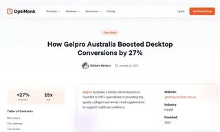 Preview of the Gelpro Australia Case Study