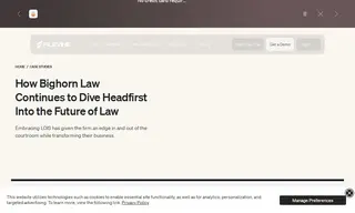 Preview of the Bighorn Law Case Study