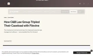 Preview of the C&B Law Group Case Study