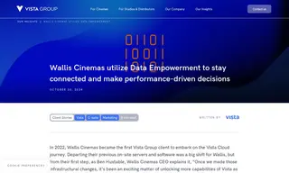 Preview of the Wallis Cinemas Case Study
