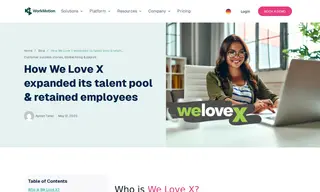 Preview of the We Love X Case Study