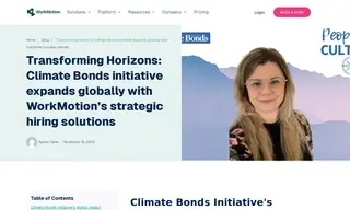 Preview of the Climate Bonds Initiative Case Study