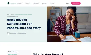 Preview of the Von Peach Case Study
