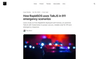 Preview of the RapidSOS Case Study
