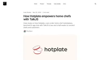 Preview of the Hotplate Case Study