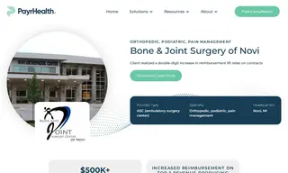 Preview of the Bone and Joint Surgery Center of Novi Case Study
