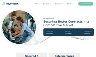 Preview of the California-based Multi-specialty Orthopedic Group Case Study