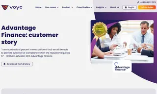 Preview of the Advantage Finance Case Study