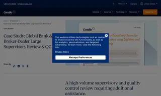 Preview of the Global Bank and Broker-Dealer Case Study