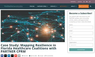 Preview of the Florida Healthcare Coalitions Case Study