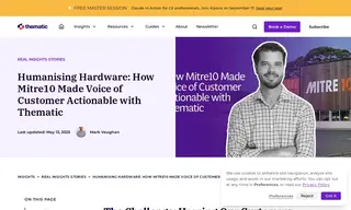 Preview of the Mitre10 Case Study