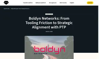 Preview of the Boldyn Networks Case Study