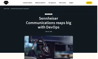 Preview of the Sennheiser Communications Case Study