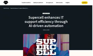 Preview of the Supercell Case Study