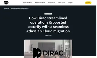 Preview of the Dirac Case Study