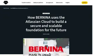 Preview of the Bernina International AG Case Study