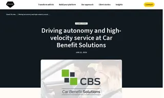 Preview of the Car Benefit Solutions Case Study