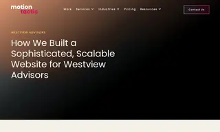 Preview of the Westview Advisors Case Study