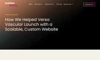 Preview of the Versa Vascular Case Study