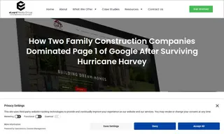 Preview of the Gap Custom Homes Case Study