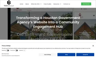 Preview of the The Old Sixth Ward Redevelopment Authority (osw) Case Study
