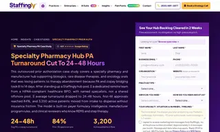 Preview of the Specialty Pharmacy and Manufacturer Hub Case Study
