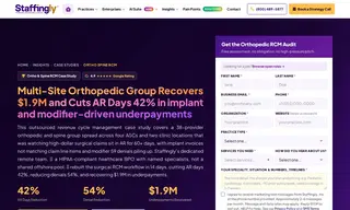 Preview of the Multi-Site Orthopedic Group Case Study