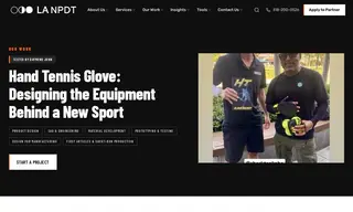 Preview of the Hand Tennis Case Study