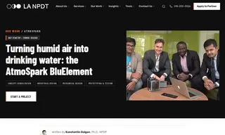 Preview of the AtmoSpark Case Study