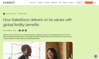 Preview of the Salesforce Case Study