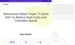 Preview of the Metronome Case Study