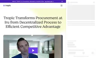 Preview of the IRU Case Study