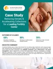 Preview of the Leading Fertility Center Case Study