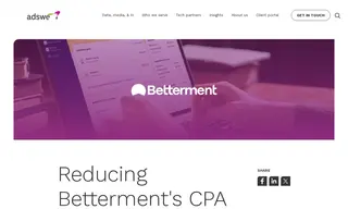 Preview of the Betterment Case Study