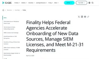 Preview of the Finality Case Study