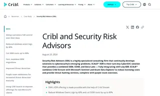 Preview of the Security Risk Advisors Case Study