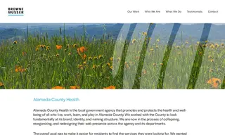 Preview of the Alameda County Health Case Study