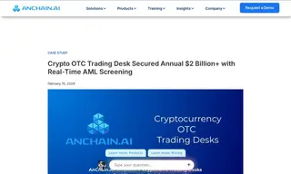 Preview of the Crypto OTC Trading Desk Case Study